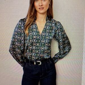 NWT Ann Taylor Link Blouse